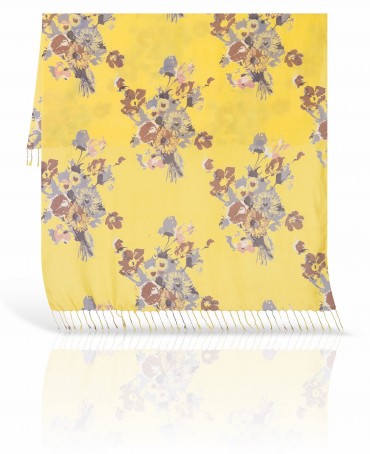 Палантин Женский S40-BRUSH.FL/YELL